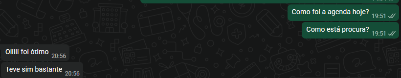 Feedback cliente - resultados positivos