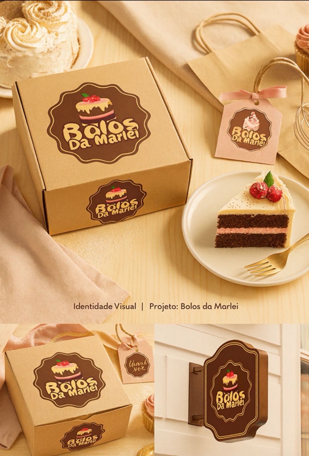 Bolos da Marlei - Identidade Visual