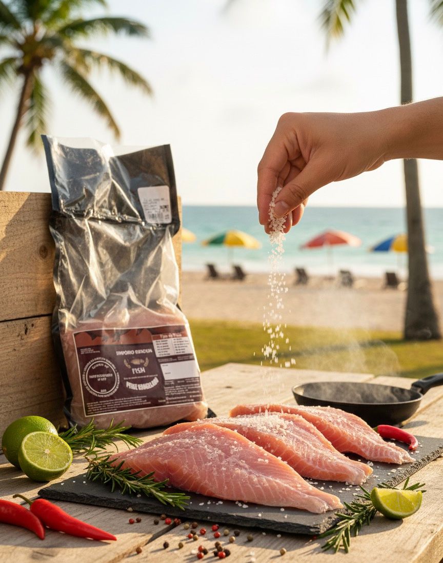 Produto de Peixe Fresco - Food Photography