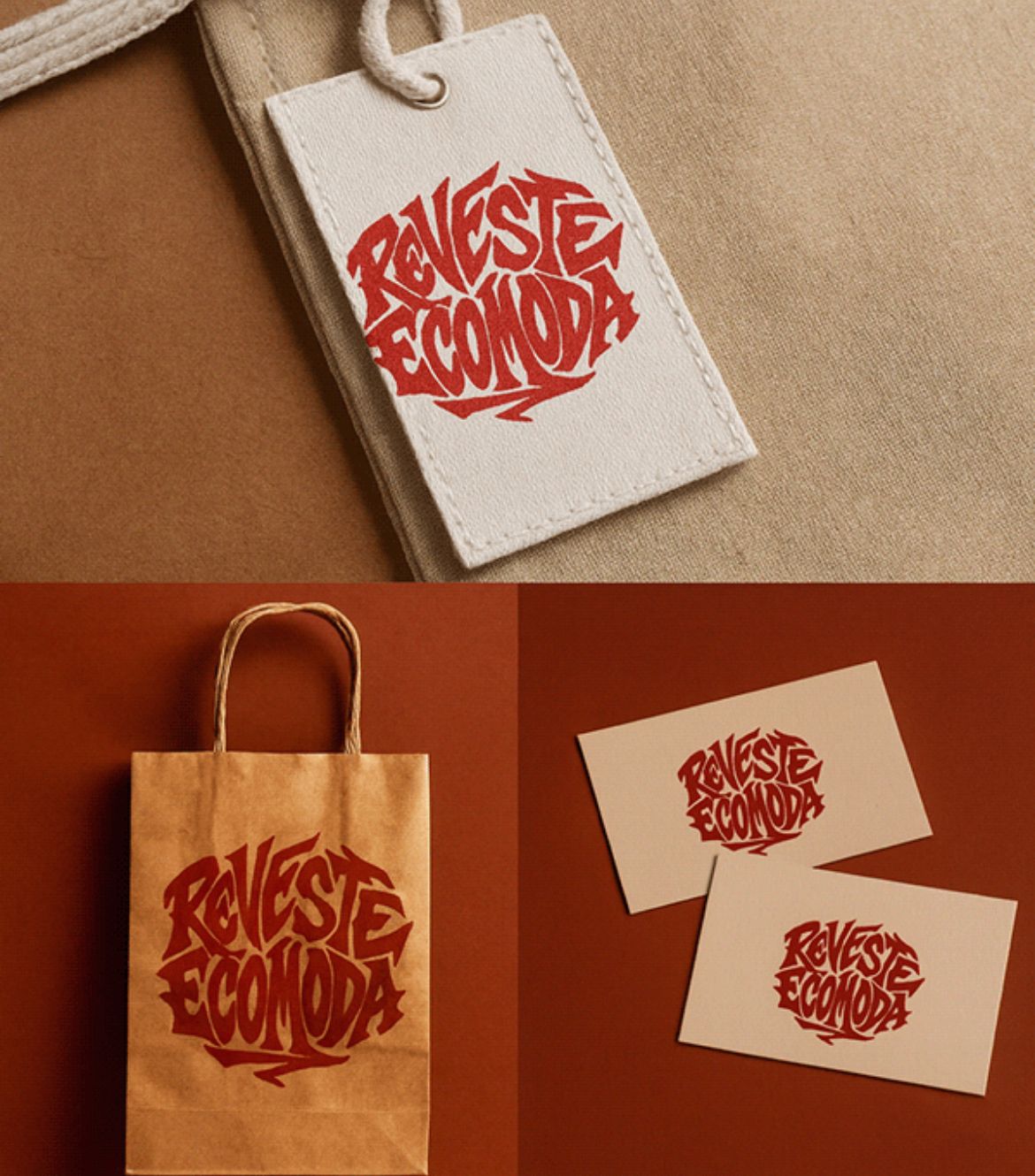 Reveste Ecomoda - Logo Design