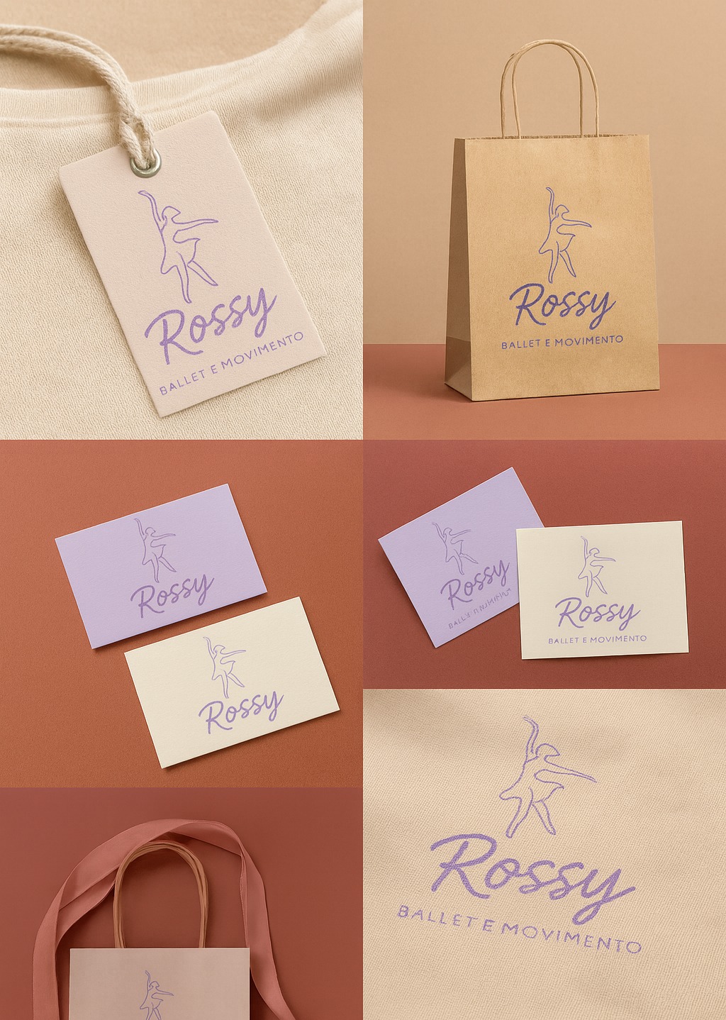 Rossy Ballet - Identidade Visual