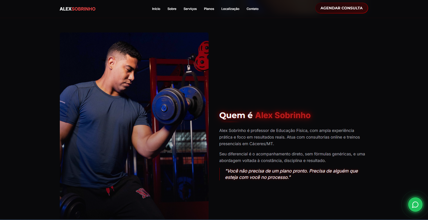 Site Alex Sobrinho
